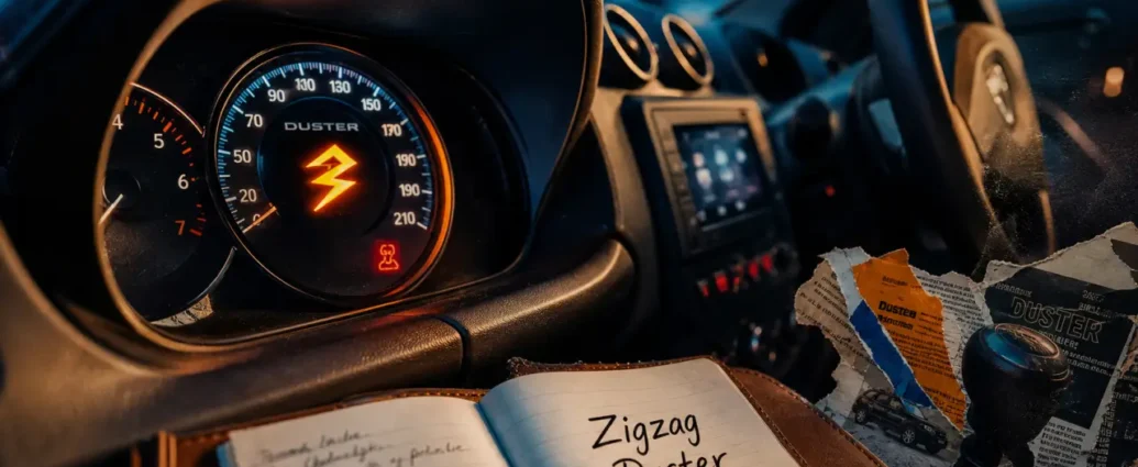 Voyants tableau de bord dacia duster : alerte zigzag orange
