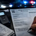 Alcoolémie contraventionnelle : éthylomètre et contravention, seuil 0,50 g/L