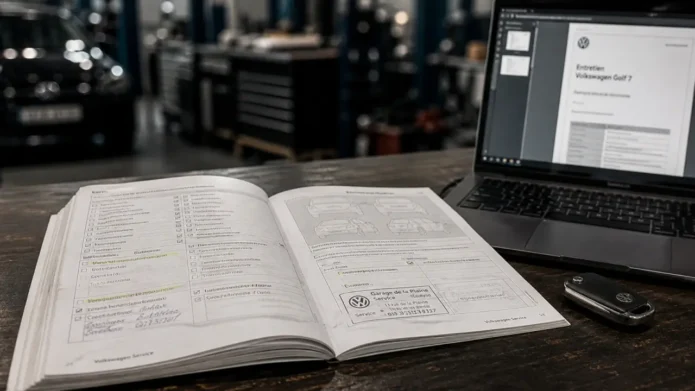 carnet entretien volkswagen golf 7 pdf, document et échéances