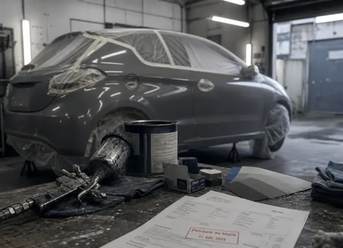 Carrossier au black prix peinture complète 400 à 1100 € sans garantie