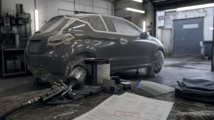 Carrossier au black prix peinture complète 400 à 1100 € sans garantie