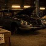 Citroën année 70 : DS, GS et SM au garage de collection