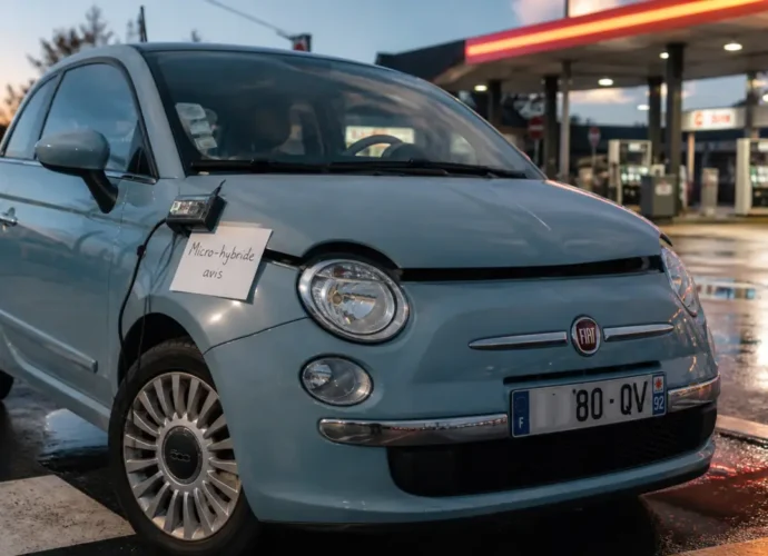 Fiat 500 hybride avis : micro-hybride, vraie limites, charge 12V