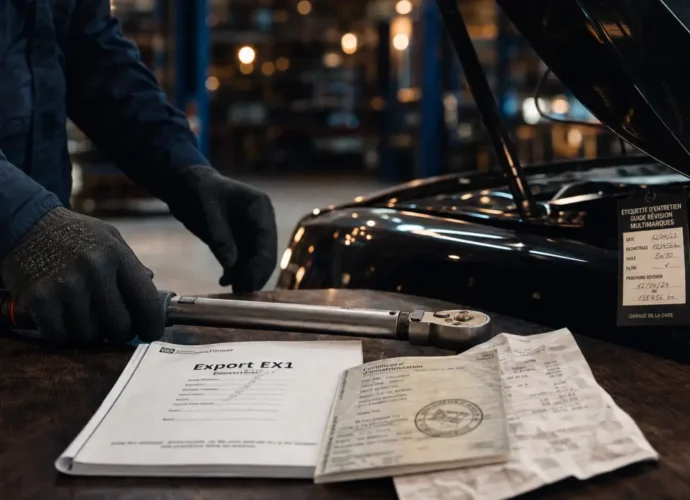 France Lease : entretien multimarques, export EX1 et carte grise en 10 minutes