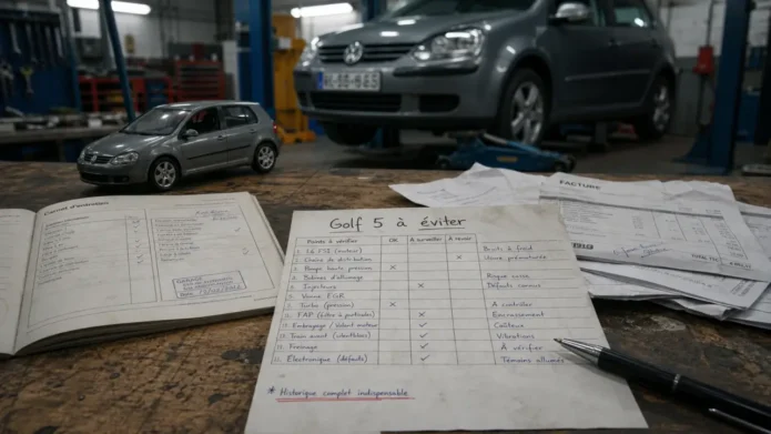 Golf 5 modèle à éviter : 2.0 TDI, 1.4 TSI et boîte DSG à vérifier