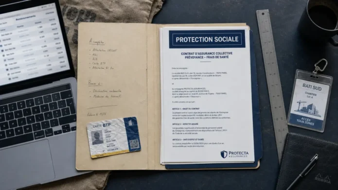 prodigeo assurances BTP : santé, prévoyance et épargne, documents et contrat