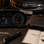 Signification voyant tableau de bord Opel Astra : couleur et symbole