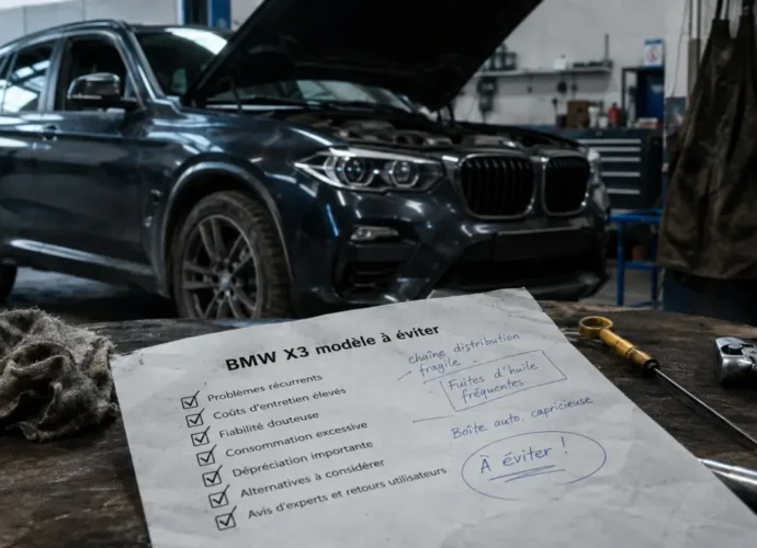 BMW X3 modèle à éviter : E83, 2.0 essence, checklist à contrôler