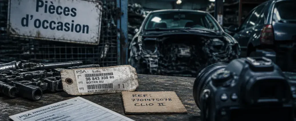 Casse automobile lyon : pièces d’occasion
