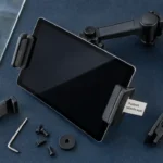 Support de voiture pour tablette : fixation ventouse et pince, stabilité