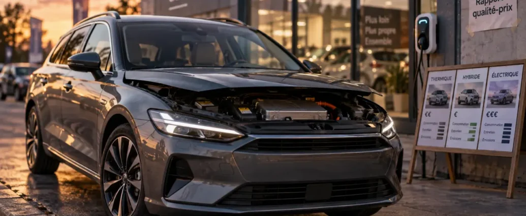 Voiture hybride meilleur rapport qualité-prix : comparaison de 4 modèles en concession