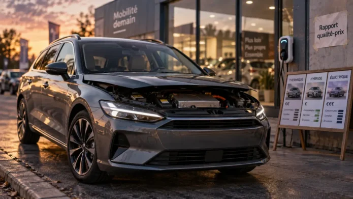 Voiture hybride meilleur rapport qualité-prix : comparaison de 4 modèles en concession
