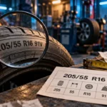 bestdrive pneu : lire la dimension sur le flanc