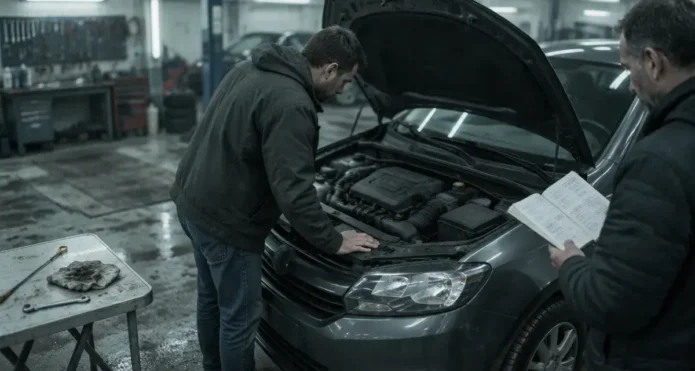 Fiabilité dacia sandero : inspection du moteur et carnet d’entretien d’une Sandero d’occasion