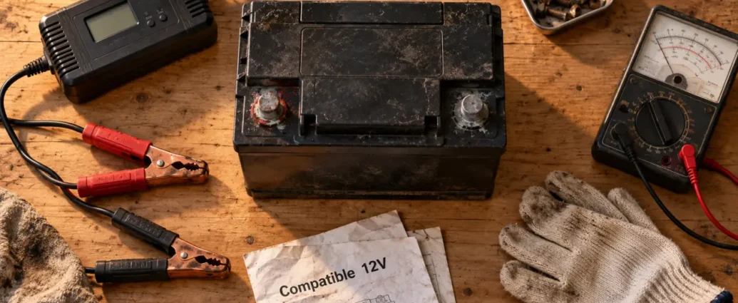 Recharger une batterie 12V : chargeur et branchements corrects