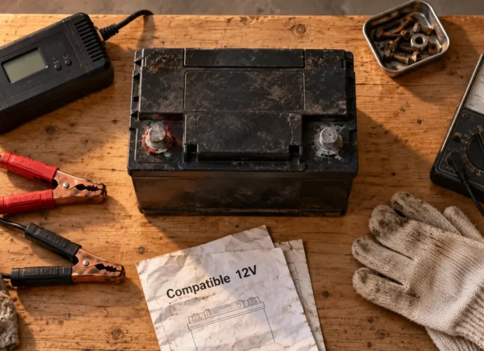 Recharger une batterie 12V : chargeur et branchements corrects