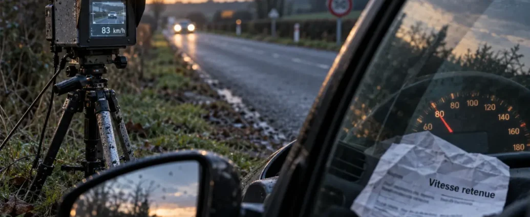 Tolérance radars mobiles : radar mobile sur trépied et mesure vitesse