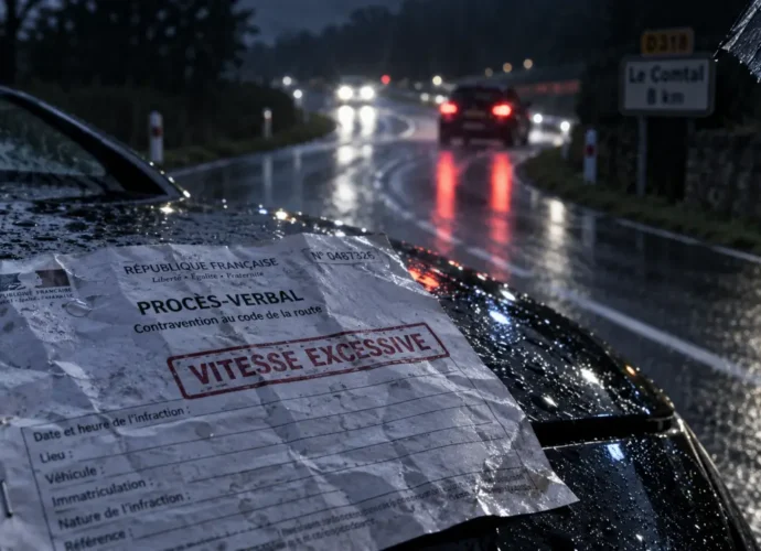 PV vitesse excessive eu égard aux circonstances : contestation pour vague