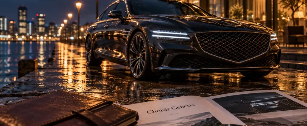Voiture coréenne luxe Genesis, comparaison premium européen et SAV