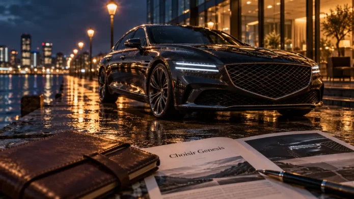 Voiture coréenne luxe Genesis, comparaison premium européen et SAV