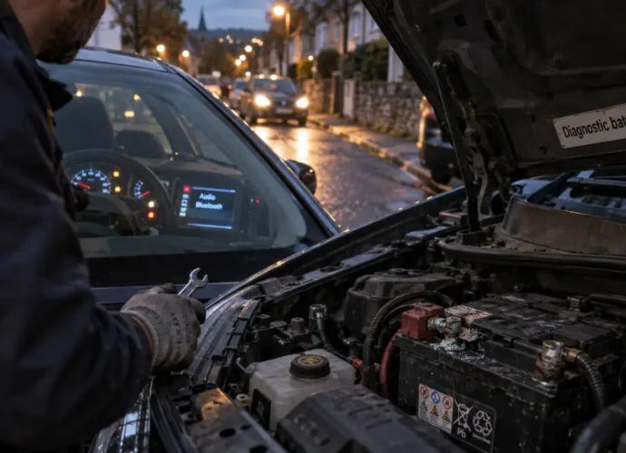 Voiture ne démarre pas mais radio fonctionne : batterie faible ou démarreur en panne